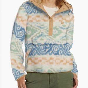 Billabong Text Graphic Panel - in  called Blue Haze.